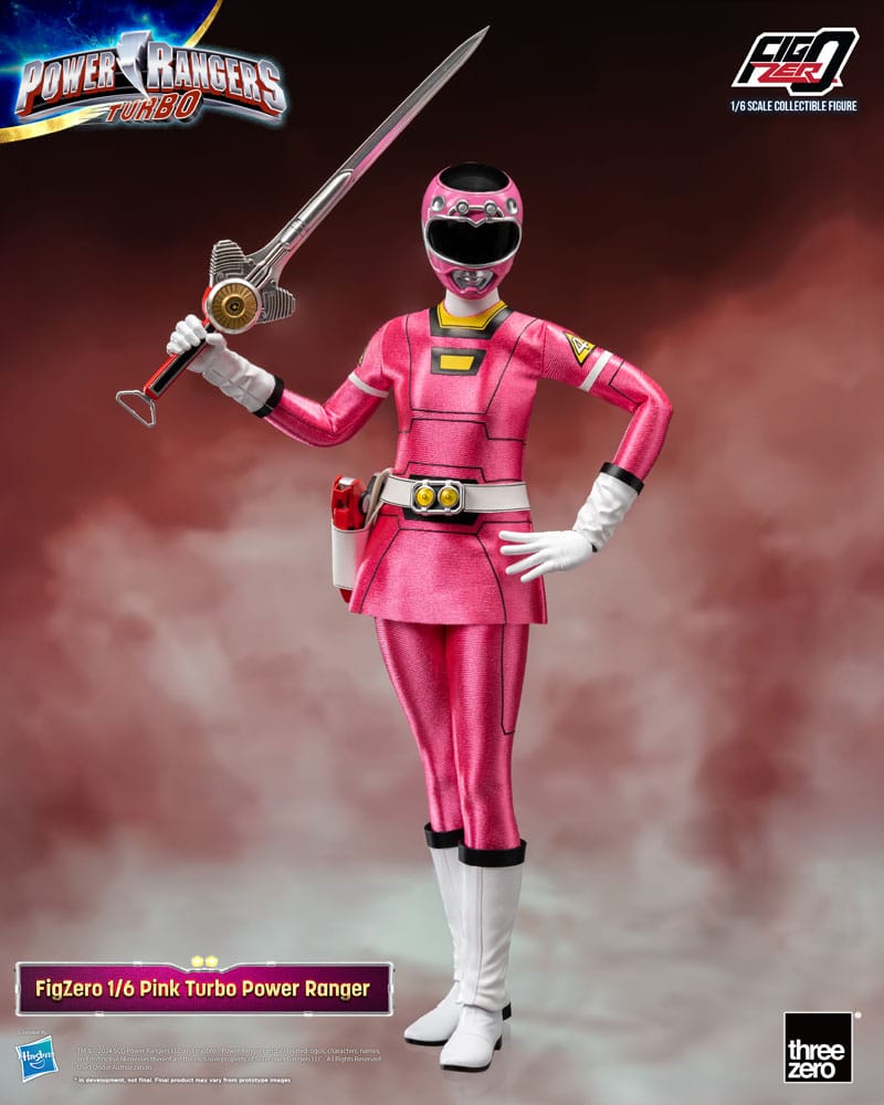 Power Rangers Turbo FigZero Actionfigur 1/6 Pink Turbo Power Ranger 30 cm - Preorder - ETA: 03.11.2025