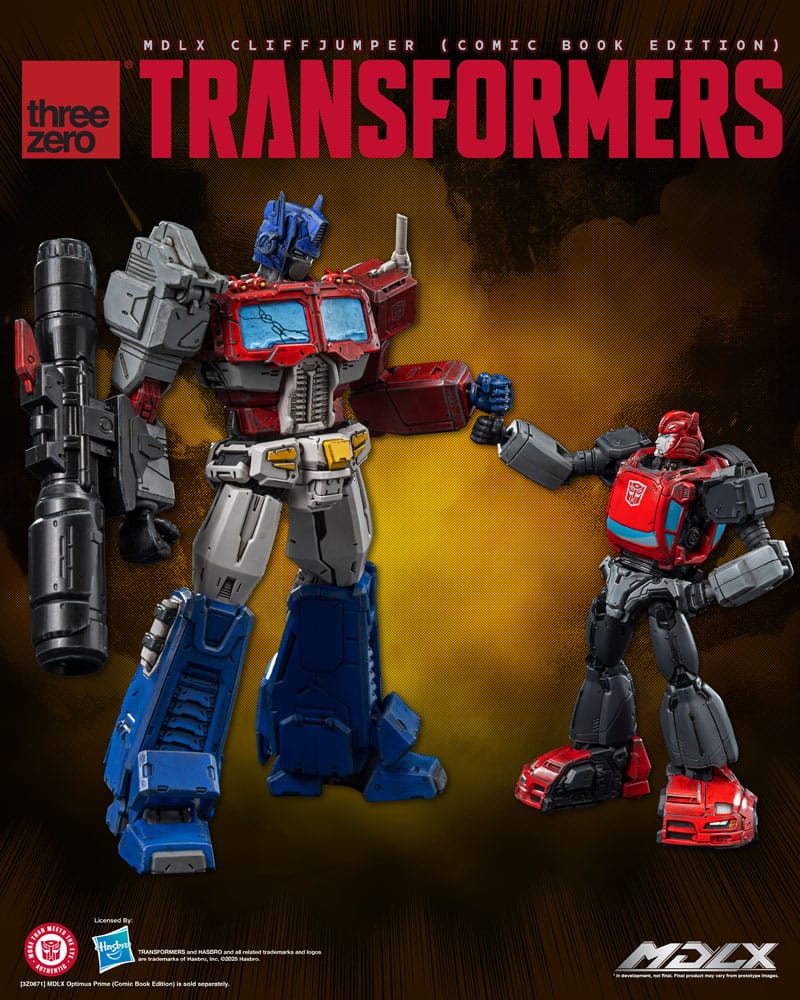 Transformers MDLX Actionfigur Cliffjumper (Comic Book Edition) 12 cm - Preorder - ETA: 25.08.2026