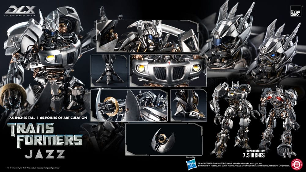 Transformers DLX Actionfigur 1/6 Jazz 19 cm - Preorder - ETA: 25.05.2026