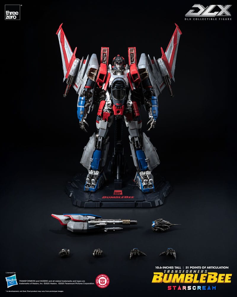 Transformers DLX Actionfigur Starscream Bumblebee 27 cm - Preorder - ETA: 25.05.2026