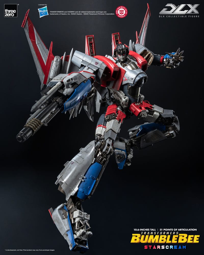Transformers DLX Actionfigur Starscream Bumblebee 27 cm - Preorder - ETA: 25.05.2026