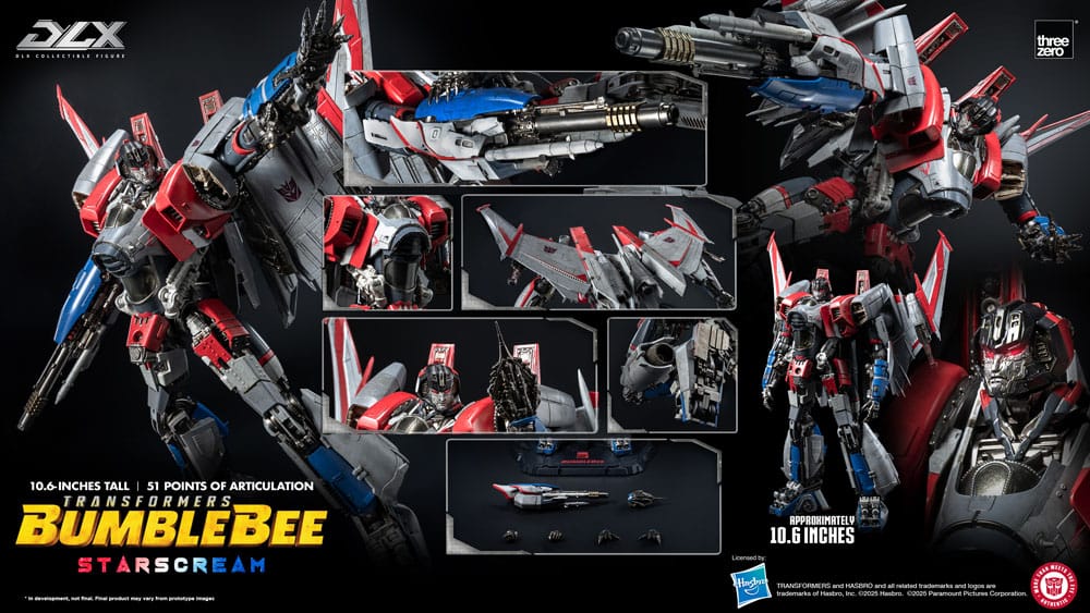 Transformers DLX Actionfigur Starscream Bumblebee 27 cm - Preorder - ETA: 25.05.2026
