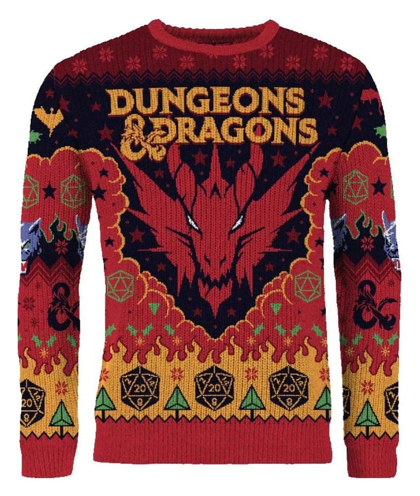 Dungeons & Dragons Christmas Pullover Größe XXL - Preorder - ETA: 26.10.2026