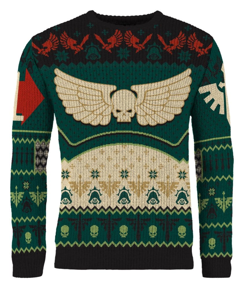 Warhammer 40,000 Christmas Pullover Dark Angels Größe XS - Preorder - ETA: 26.10.2026