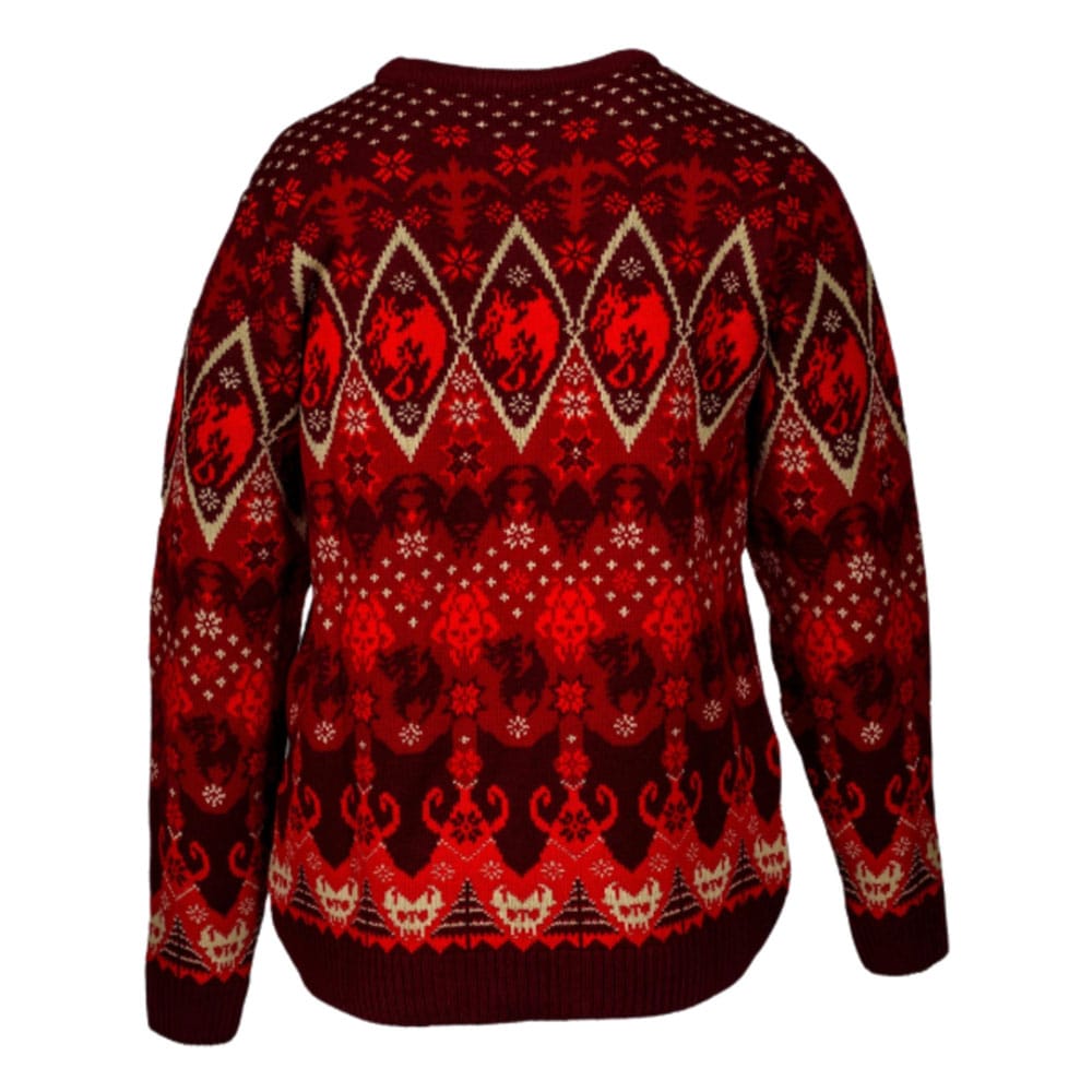 Warhammer Age of Sigmar Christmas Pullover Soulblight Gravelords Größe M - Versand: 7 Tage nach Bestellung