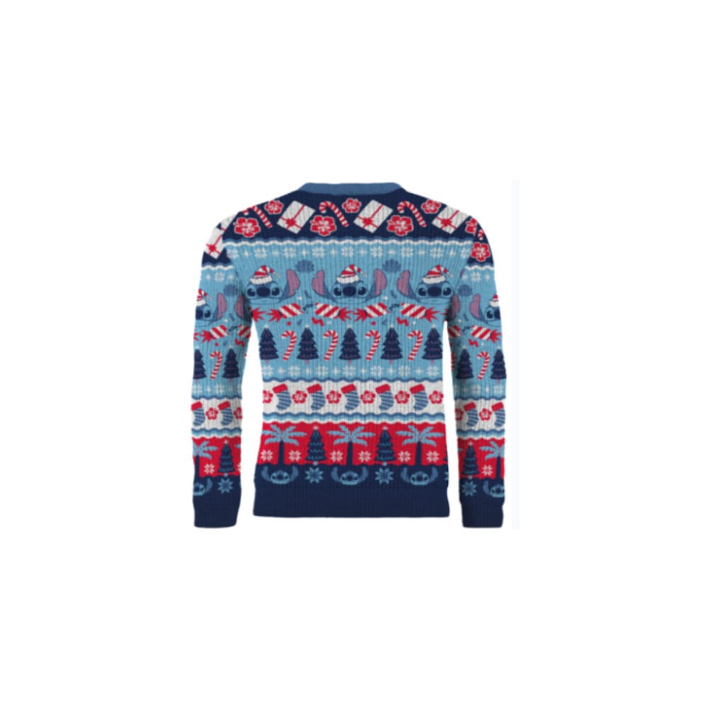Lilo & Stitch Christmas Pullover Stitch Aloha Christmas Größe L - Versand: 7 Tage nach Bestellung