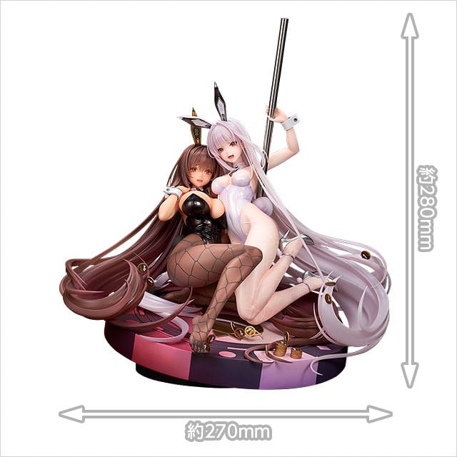 Goddess of Victory: Nikke Statue 1/7 Noir & Blanc Bunny X 777 Ver. 28 cm - Preorder - ETA: 25.11.2026