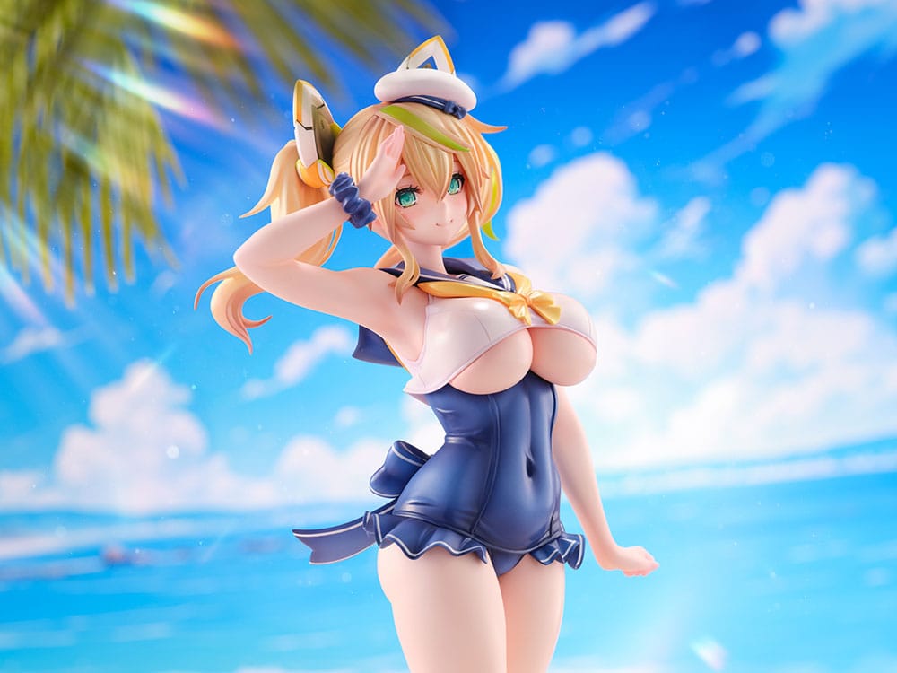 Phantasy Star Online 2 PVC Statue 1/7 Es Cool Breeze Gene - Summer Vacation 26 cm - Versand: 5-7 Tage nach Bestellung