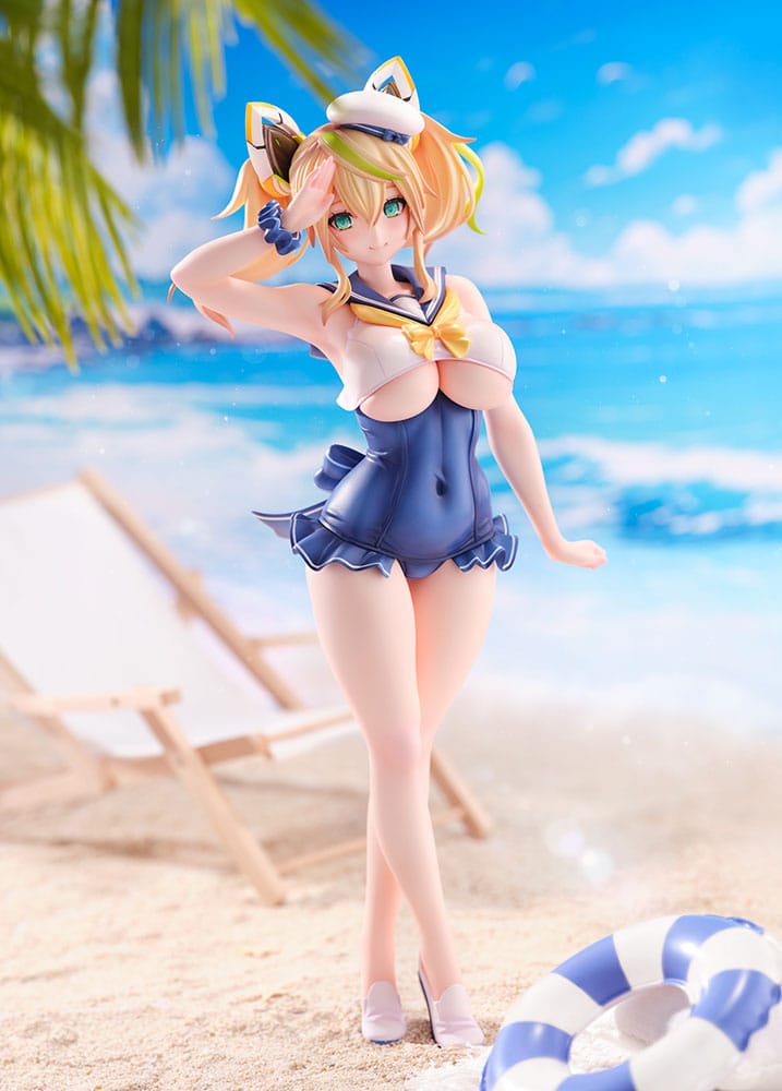 Phantasy Star Online 2 PVC Statue 1/7 Es Cool Breeze Gene - Summer Vacation 26 cm - Versand: 5-7 Tage nach Bestellung