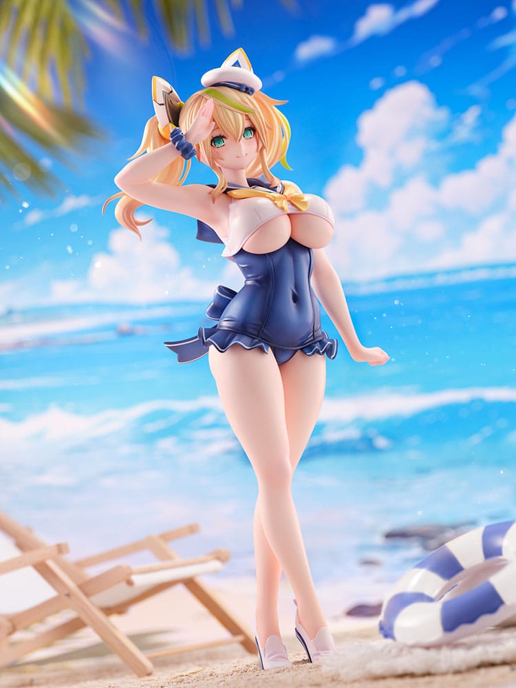 Phantasy Star Online 2 PVC Statue 1/7 Es Cool Breeze Gene - Summer Vacation 26 cm - Versand: 5-7 Tage nach Bestellung