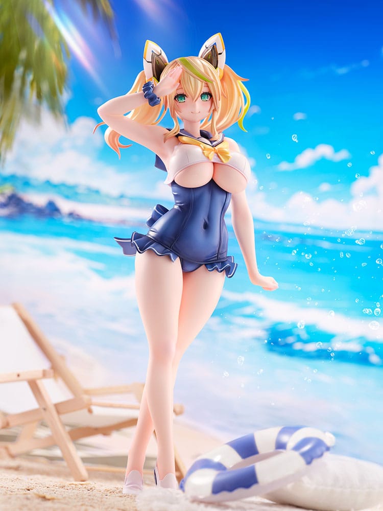 Phantasy Star Online 2 PVC Statue 1/7 Es Cool Breeze Gene - Summer Vacation 26 cm - Versand: 5-7 Tage nach Bestellung