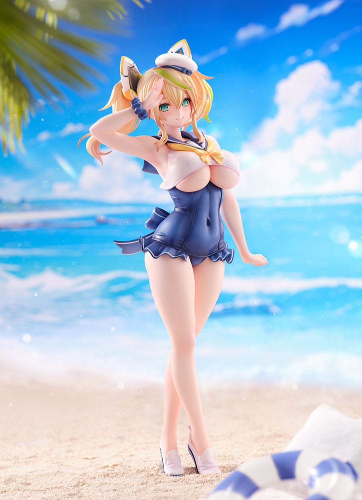 Phantasy Star Online 2 PVC Statue 1/7 Es Cool Breeze Gene - Summer Vacation 26 cm - Versand: 5-7 Tage nach Bestellung