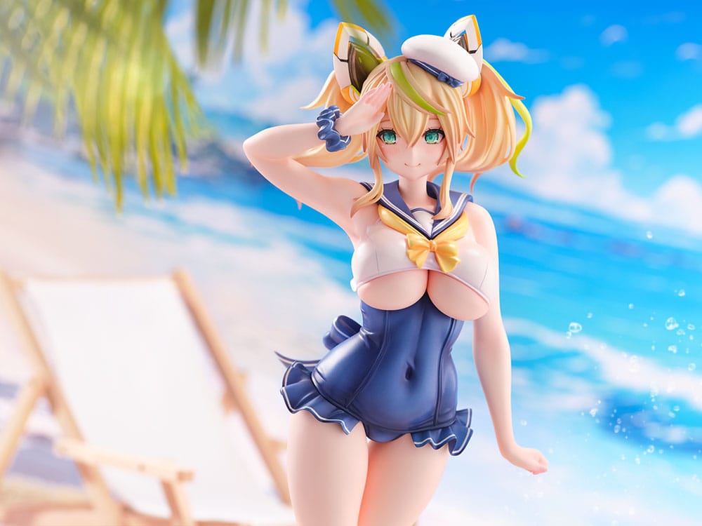 Phantasy Star Online 2 PVC Statue 1/7 Es Cool Breeze Gene - Summer Vacation 26 cm - Versand: 5-7 Tage nach Bestellung