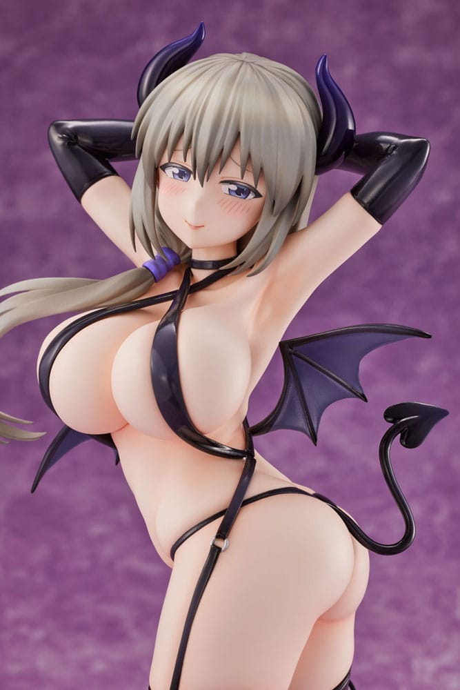 Uzaki-chan Wants to Hang Out! Statue PVC 1/6 Double Tsuki Uzaki Little Devil Ver. 27 cm - Versand: 5-7 Tage nach Bestellung