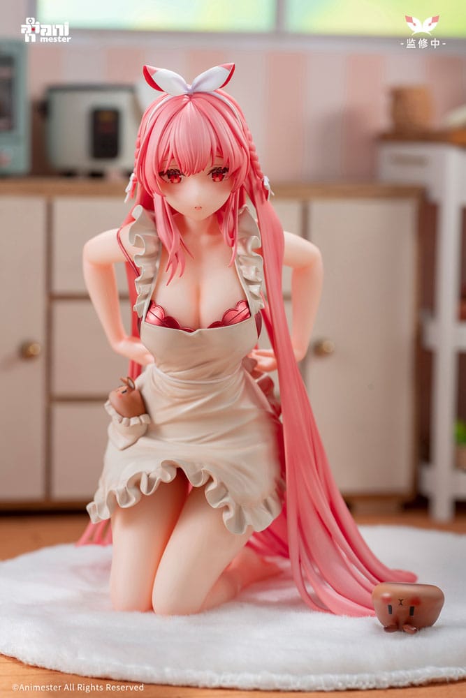 Original Character Statue 1/7 White Rabbit Rosu 16 cm - Preorder - ETA: 20.12.2025