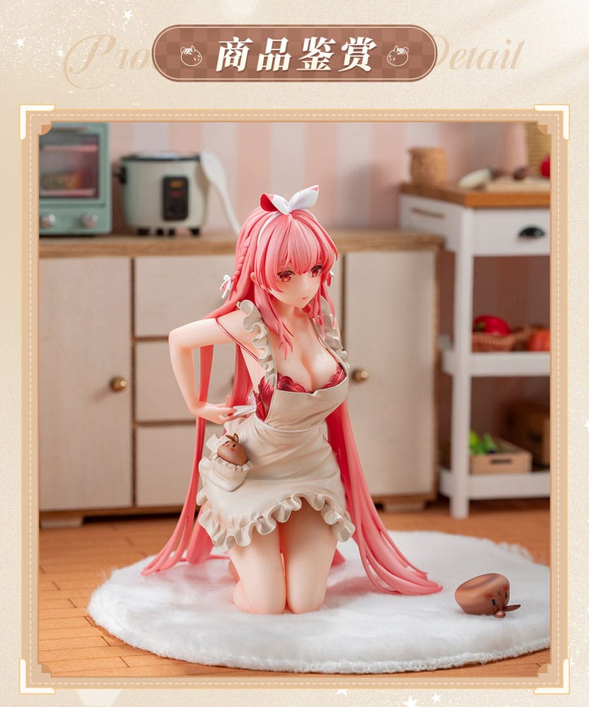 Original Character Statue 1/7 White Rabbit Rosu 16 cm - Preorder - ETA: 20.12.2025