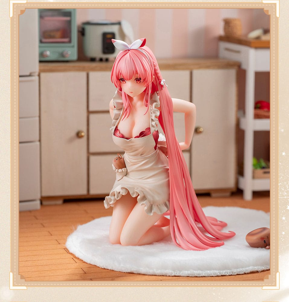 Original Character Statue 1/7 White Rabbit Rosu 16 cm - Preorder - ETA: 20.12.2025