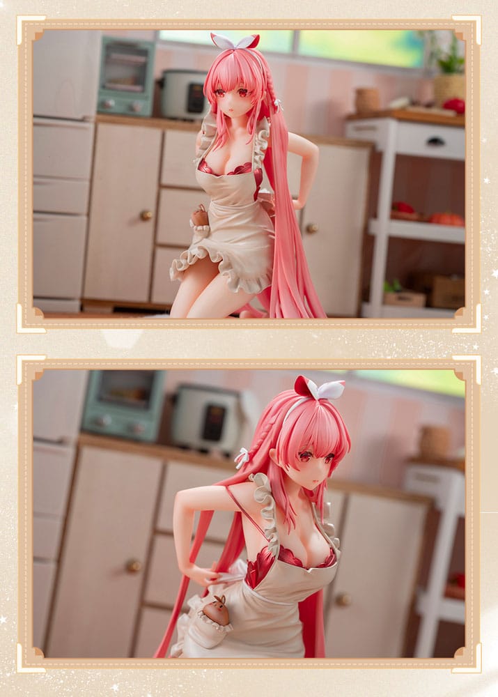 Original Character Statue 1/7 White Rabbit Rosu 16 cm - Preorder - ETA: 20.12.2025