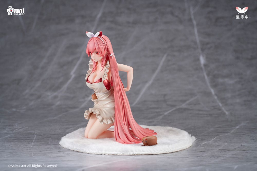Original Character Statue 1/7 White Rabbit Rosu 16 cm - Preorder - ETA: 20.12.2025