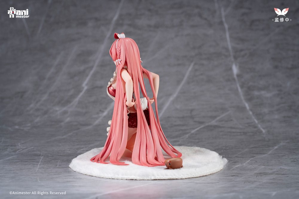 Original Character Statue 1/7 White Rabbit Rosu 16 cm - Preorder - ETA: 20.12.2025