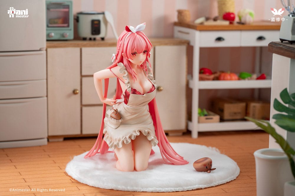 Original Character Statue 1/7 White Rabbit Rosu 16 cm - Preorder - ETA: 20.12.2025
