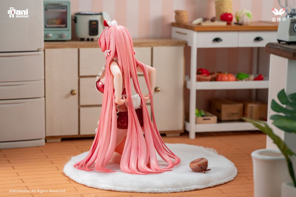 Original Character Statue 1/7 White Rabbit Rosu 16 cm - Preorder - ETA: 20.12.2025