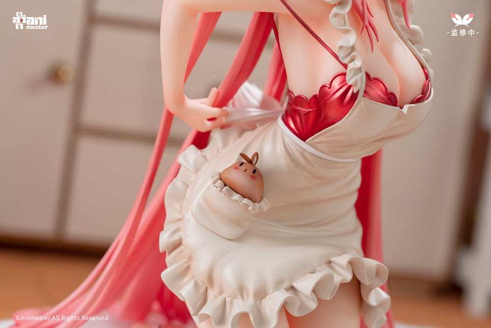 Original Character Statue 1/7 White Rabbit Rosu 16 cm - Preorder - ETA: 20.12.2025