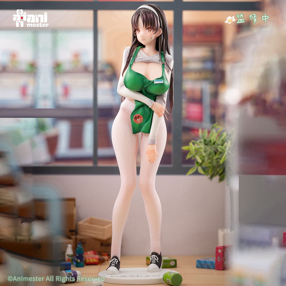 Original Character Statue 1/6 First Business! Mari Hanamiya the Gentle Shop Assistant illustration by POPQN 28 cm - Preorder - ETA: 25.07.2026