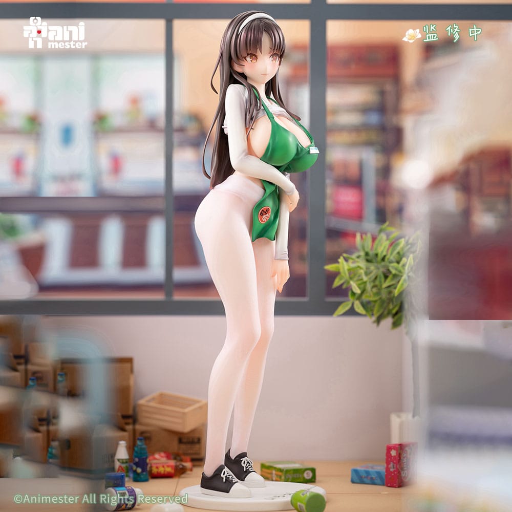 Original Character Statue 1/6 First Business! Mari Hanamiya the Gentle Shop Assistant illustration by POPQN 28 cm - Preorder - ETA: 25.07.2026