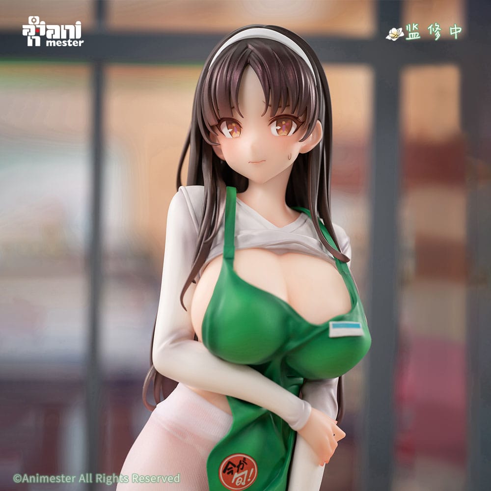 Original Character Statue 1/6 First Business! Mari Hanamiya the Gentle Shop Assistant illustration by POPQN 28 cm - Preorder - ETA: 25.07.2026
