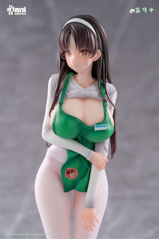 Original Character Statue 1/6 First Business! Mari Hanamiya the Gentle Shop Assistant illustration by POPQN 28 cm - Preorder - ETA: 25.07.2026