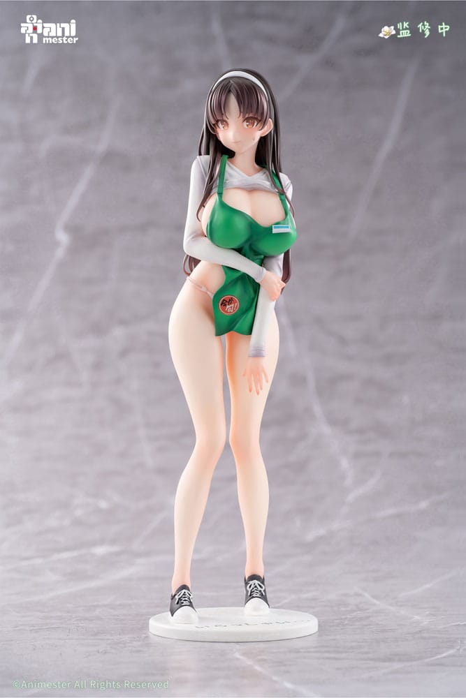 Original Character Statue 1/6 First Business! Mari Hanamiya the Gentle Shop Assistant illustration by POPQN 28 cm - Preorder - ETA: 25.07.2026