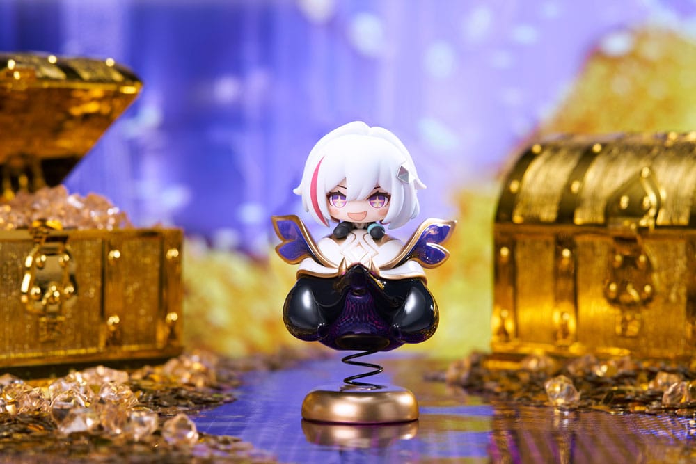 Honkai: Star Rail PVC Statue Hu Tao Chibi Topaz & Numby Chibi Chara Yurayura Stand 10 cm - Versand: 5-7 Tage nach Bestellung