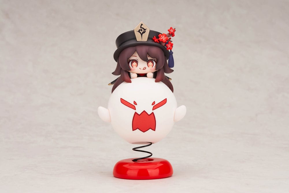 Genshin Impact PVC Statue Hu Tao Chibi Chara Yurayura Stand Ver. (re-run) 10 cm - Preorder - ETA: 25.01.2026