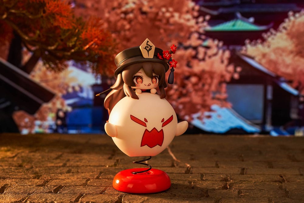 Genshin Impact PVC Statue Hu Tao Chibi Chara Yurayura Stand Ver. (re-run) 10 cm - Preorder - ETA: 25.01.2026
