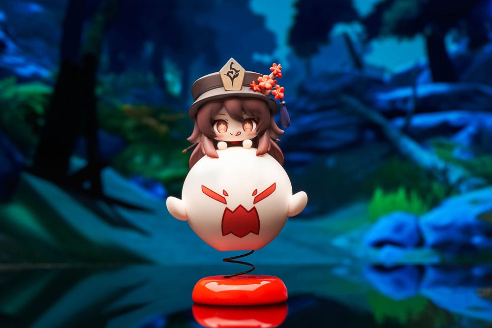 Genshin Impact PVC Statue Hu Tao Chibi Chara Yurayura Stand Ver. (re-run) 10 cm - Preorder - ETA: 25.01.2026