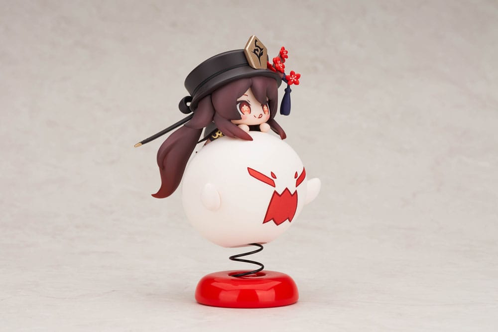 Genshin Impact PVC Statue Hu Tao Chibi Chara Yurayura Stand Ver. (re-run) 10 cm - Preorder - ETA: 25.01.2026