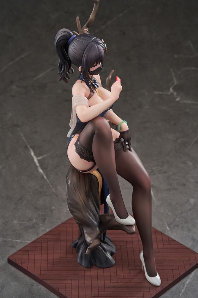 Original Character PVC Statue 1/7 Xiami China Dress Genboku Ver. 26 cm - Versand: 5-7 Tage nach Bestellung