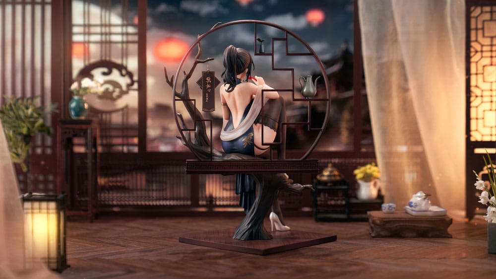 Original Character PVC Statue 1/7 Xiami China Dress Genboku Ver. 26 cm - Versand: 5-7 Tage nach Bestellung