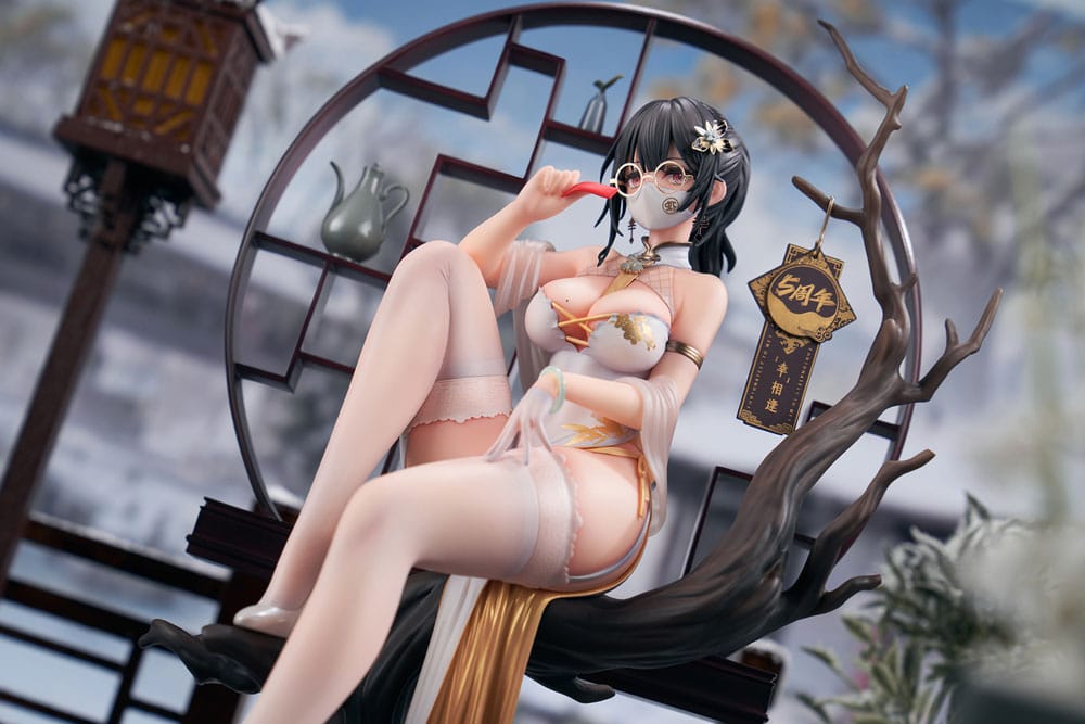 Original Character PVC Statue 1/7 Xiami China Dress Step On Snow Ver. 26 cm - Versand: 5-7 Tage nach Bestellung