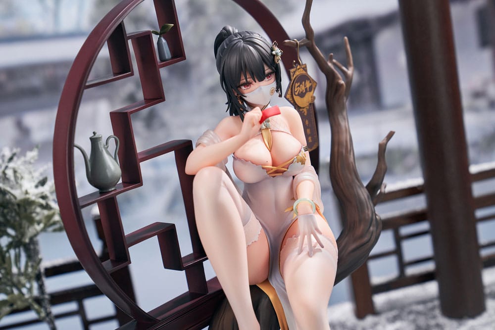 Original Character PVC Statue 1/7 Xiami China Dress Step On Snow Ver. 26 cm - Versand: 5-7 Tage nach Bestellung