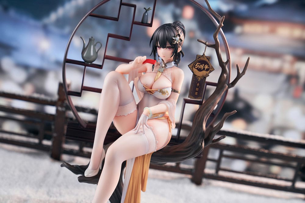 Original Character PVC Statue 1/7 Xiami China Dress Step On Snow Ver. 26 cm - Versand: 5-7 Tage nach Bestellung