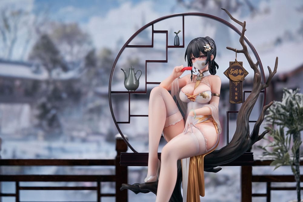 Original Character PVC Statue 1/7 Xiami China Dress Step On Snow Ver. 26 cm - Versand: 5-7 Tage nach Bestellung