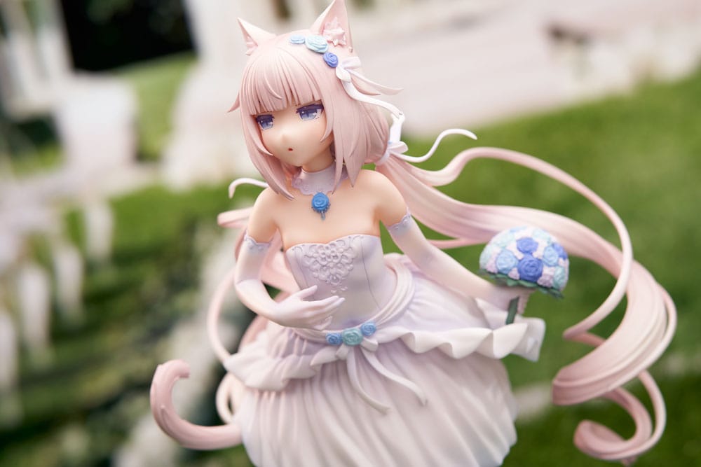 Nekopara PVC Statue 1/7 Nekopara Vanilla Dream of Eden Ver. 23 cm - Versand: 5-7 Tage nach Bestellung