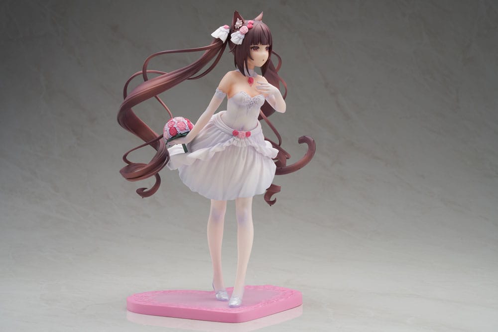 Nekopara PVC Statue 1/7 Nekopara Chocola Dream of Eden Ver. 23 cm - Versand: 5-7 Tage nach Bestellung