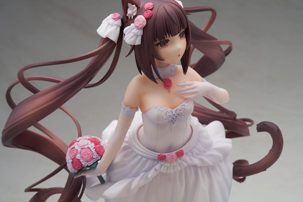 Nekopara PVC Statue 1/7 Nekopara Chocola Dream of Eden Ver. 23 cm - Versand: 5-7 Tage nach Bestellung