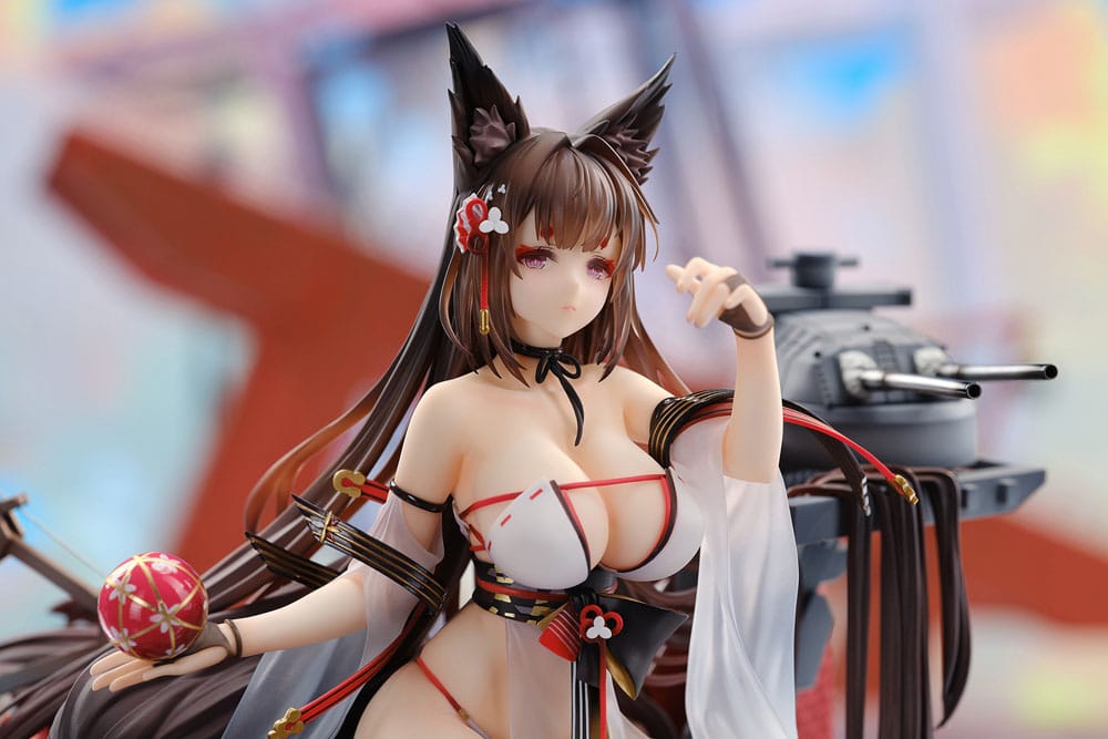 Azur Lane PVC Statue 1/7 Amagi Wending Waters Serene Lotus Ver. 25 cm - Versand: 5-7 Tage nach Bestellung