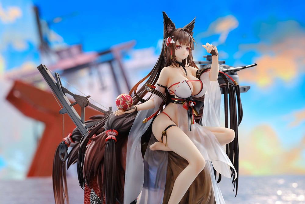 Azur Lane PVC Statue 1/7 Amagi Wending Waters Serene Lotus Ver. 25 cm - Versand: 5-7 Tage nach Bestellung