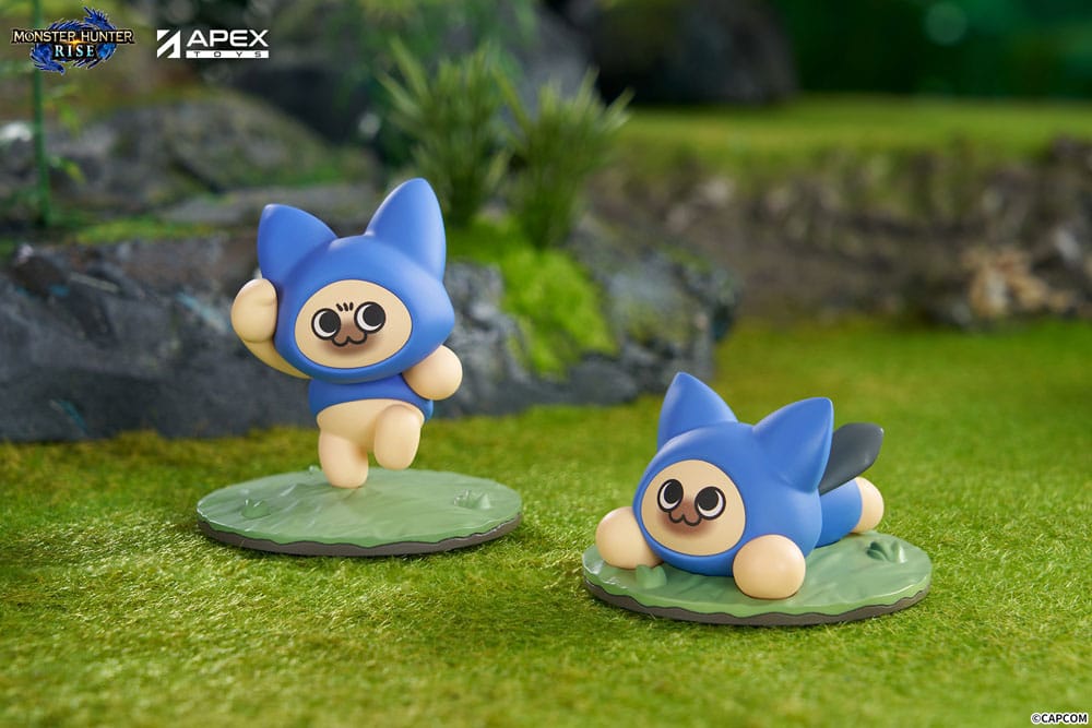 Monster Hunter Rise Sammelfiguren 6er-Pack Felyne Cat - Preorder - ETA: 25.12.2025