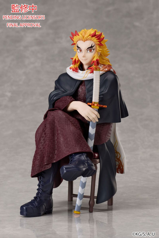Demon Slayer: Kimetsu no Yaiba Statue Kyojuro Rengoku 16 cm - Versand: 5-7 Tage nach Bestellung